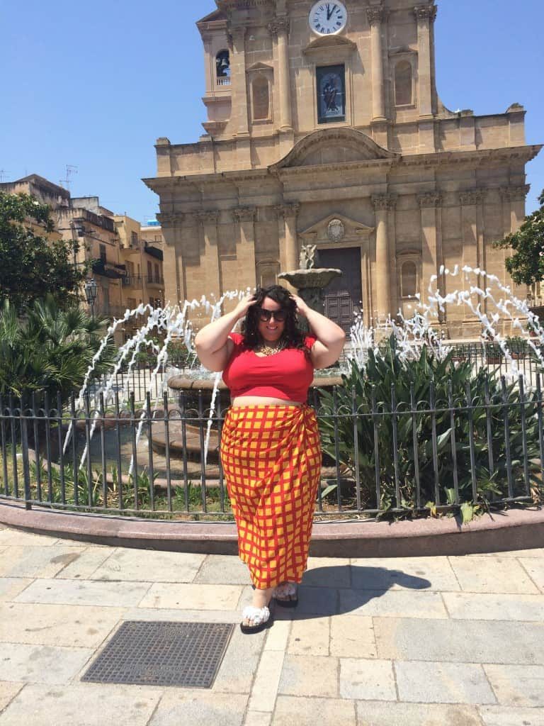 Plus Size Travel My First Trip To Sicily Ready To Stare