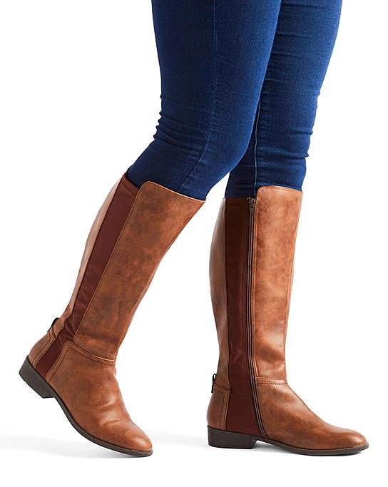 extra wide calf field boots