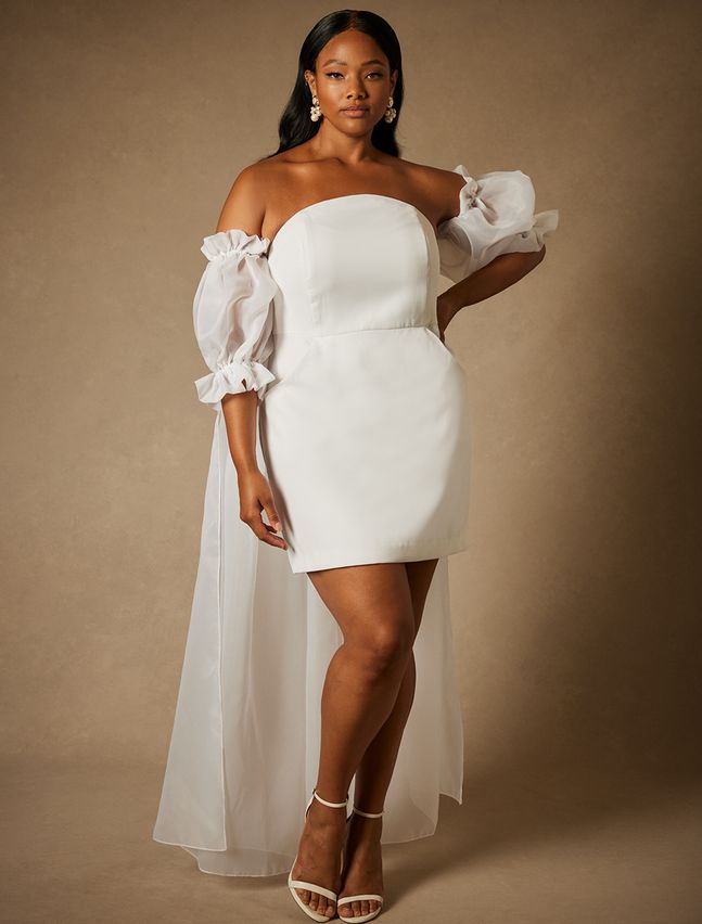 Plus Size Wedding Dress Roundup from ELOQUII Bridal - Ready To Stare