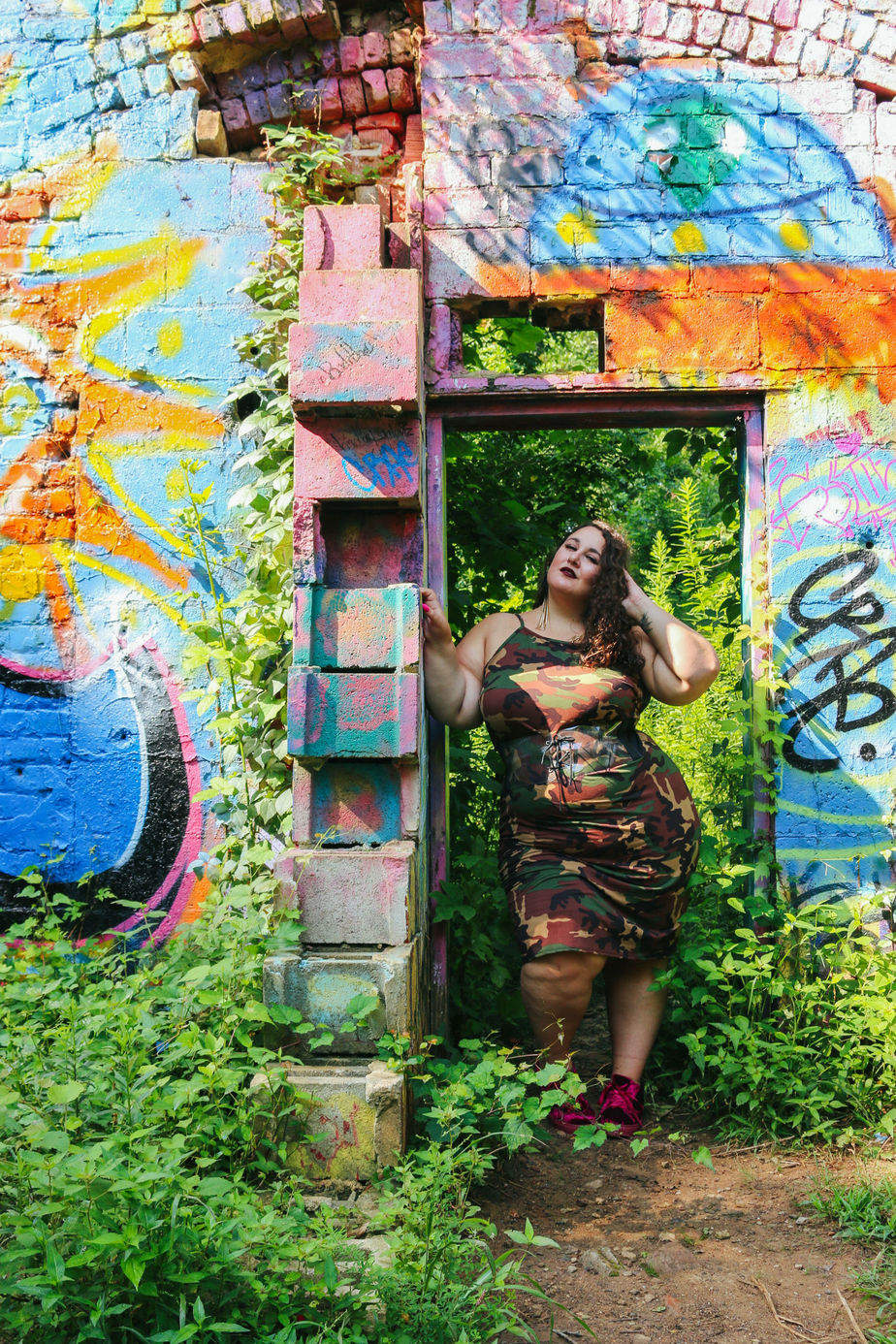 Welcome to the Jungle with Rainbow Plus Size