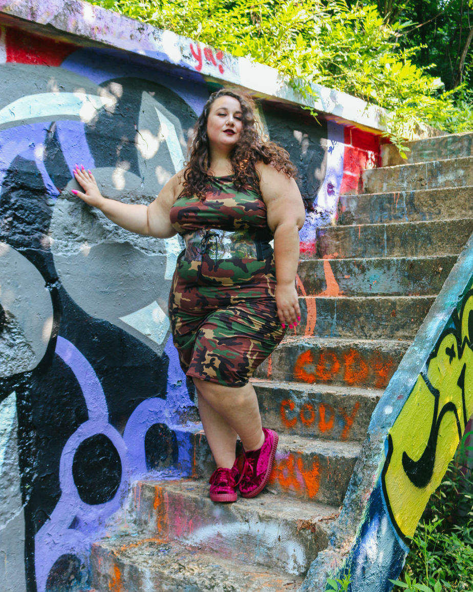 Welcome to the Jungle with Rainbow Plus Size