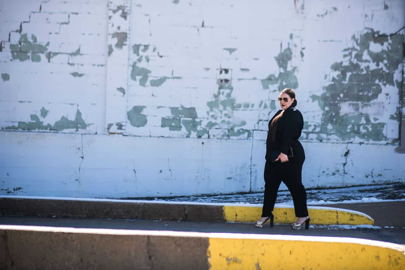 My Print Plus Size Fashion Editorial in SLiNK Magazine