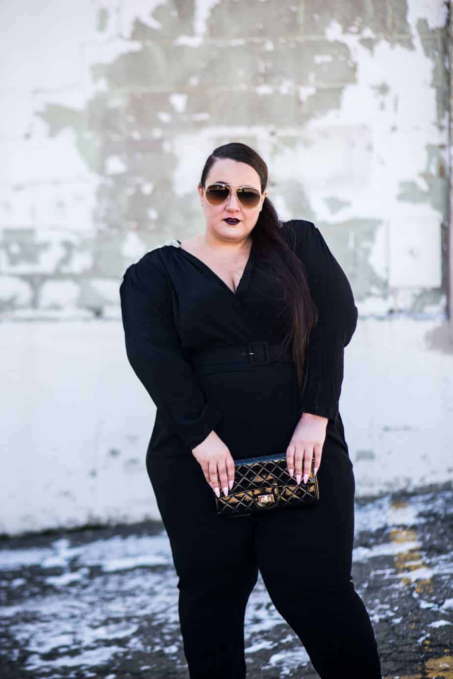 My Print Plus Size Fashion Editorial in SLiNK Magazine