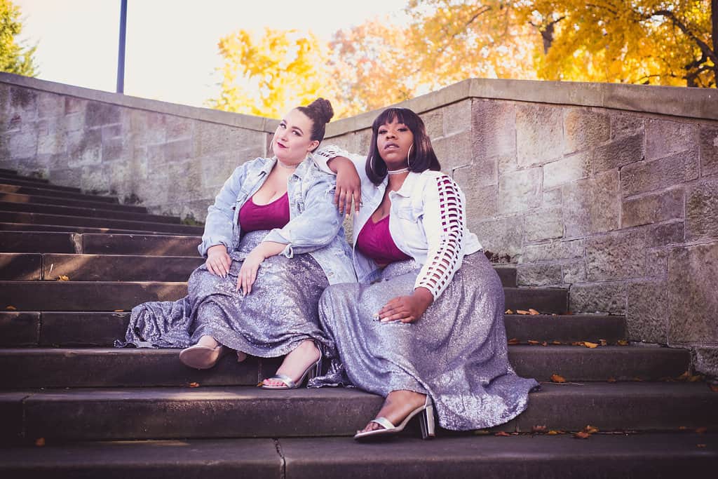 plus size sequin maxi