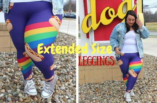 Extended Plus Size Leggings