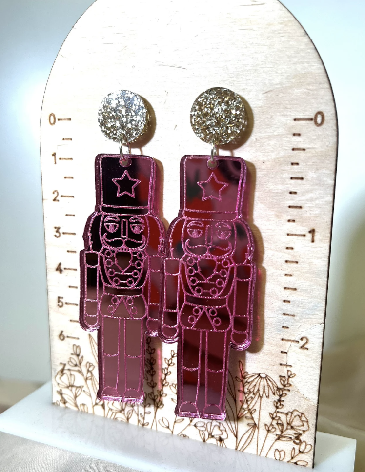 christmas earrings