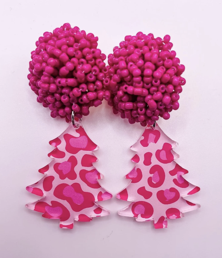 christmas earrings