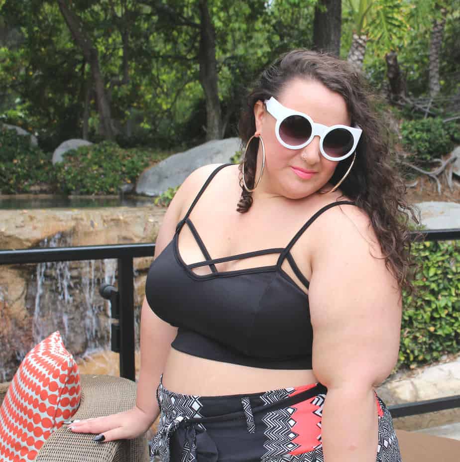 plus size wide leg pants
