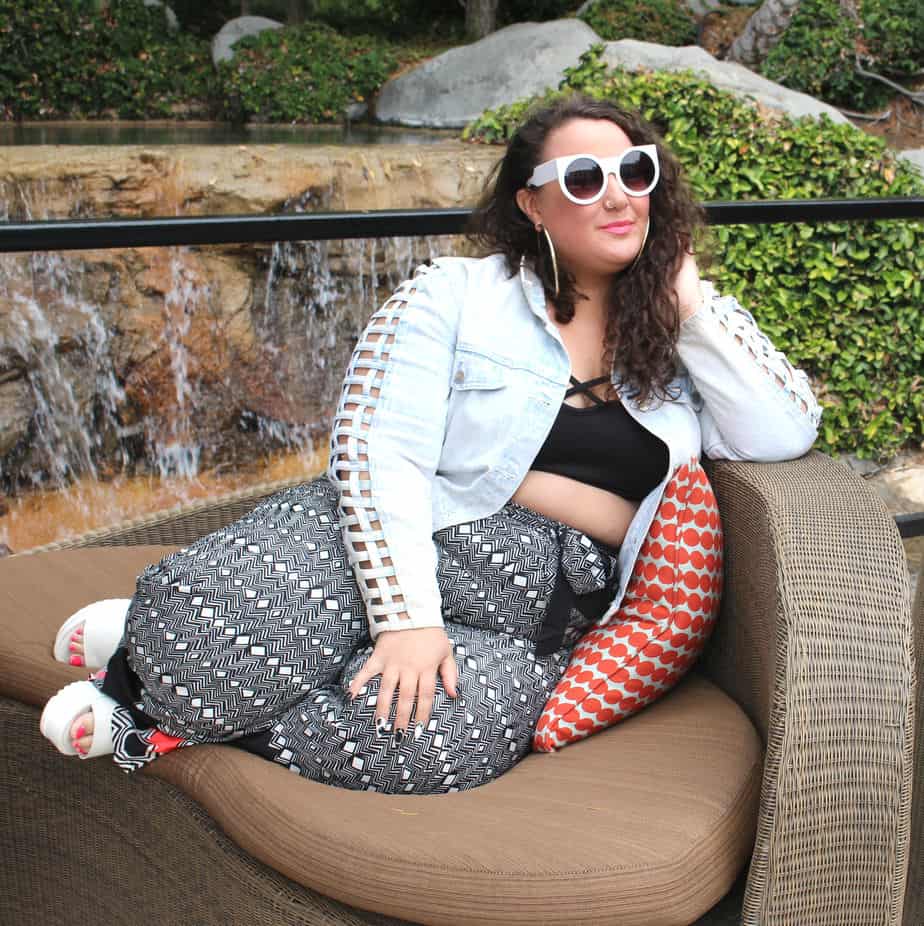 plus size wide leg pants
